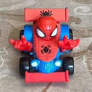 2003 Maisto Marvel Spider-Man & Friends Race Buddies Web Slinging Arm Mo…